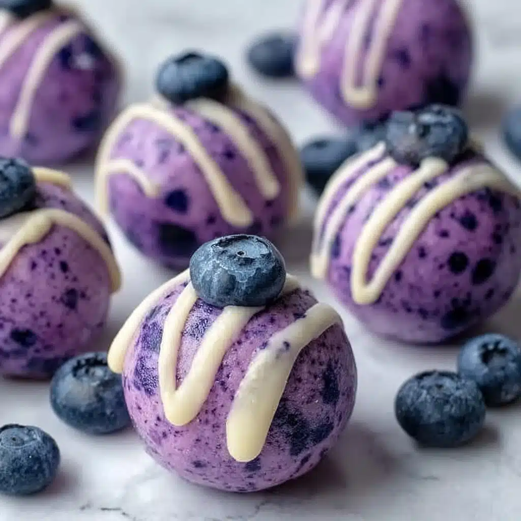 Blueberry Cheesecake Protein Bites Recipe - Recipe Image