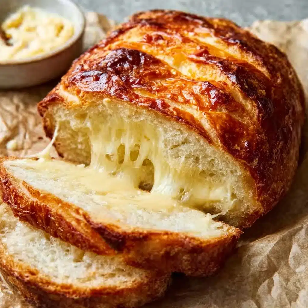 Homemade Cheese Bread - Recipe Image