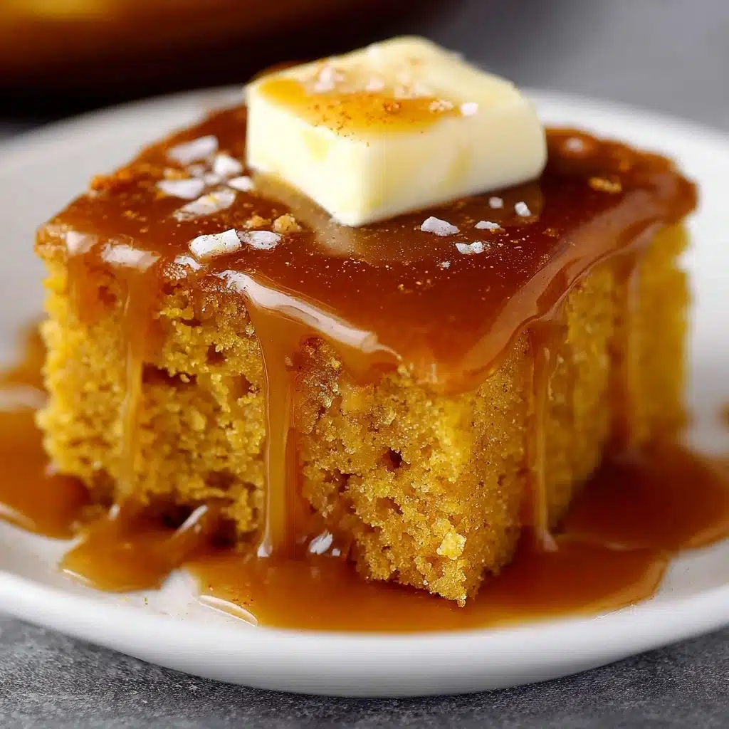 Pumpkin Cornbread with Cinnamon Honey Butter Recipe - Recipe Image