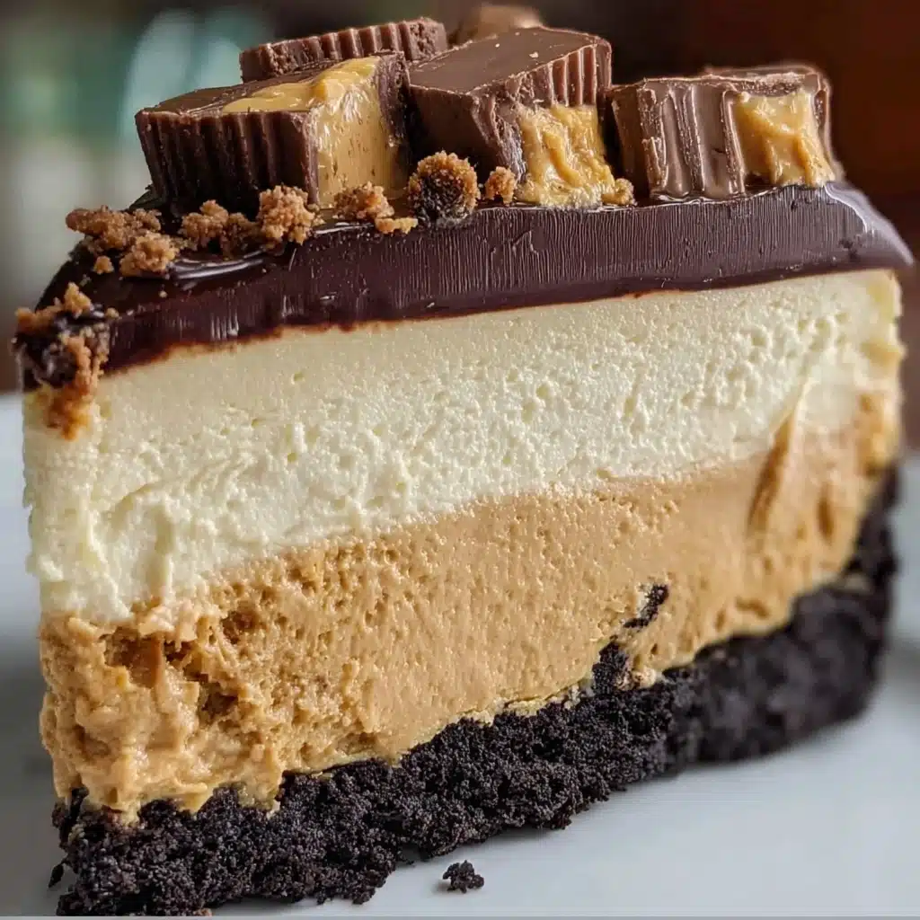 Giant Reese’s Peanut Butter Cup Pie Recipe - Recipe Image