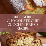Rich Chocolate Chip Amish Zucchini Bread Recipe