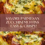 Crispy Parmesan Zucchini Muffins Recipe