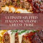 Stuffed Italian Meatloaf Recipe