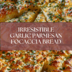 Garlic Parmesan Focaccia Bread Recipe