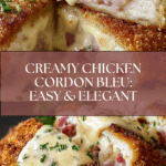Deliciously Creamy Chicken Cordon Bleu Recipe