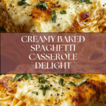 Baked Cream Cheese Spaghetti Casserole Recipe