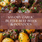 Garlic Butter Beef Bites with Potatoes Recipe