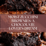 Moist and Rich Zucchini Brownies Recipe