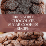 Chocolate Sugar Cookies Recipe