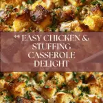 Dolly’s Chicken and Stuffing Casserole Recipe
