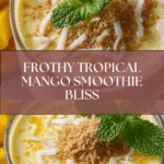 Frothy Tropical Mango Smoothie Recipe