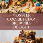 Monster Cookie Fudgy Brownies Recipe