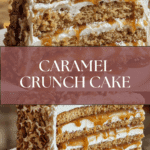 Caramel Crunch Cake Recipe