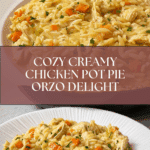 Creamy Chicken Pot Pie Orzo Recipe