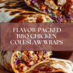 BBQ Chicken Coleslaw Wraps Recipe