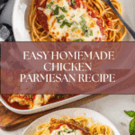 Homemade Chicken Parm and Spaghetti Recipe