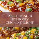 Baked Crunchy Hot Honey Chicken Recipe