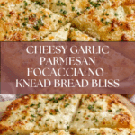 Crispy and Cheesy Garlic Parmesan Focaccia Recipe