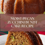 Pecan Zucchini Bundt Cake Recipe