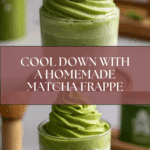 Matcha Frappe with Matcha Whipped Cream Recipe