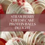 Strawberry Cheesecake Protein Balls Recipe
