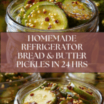 Easy Refrigerator Bread and Butter Pickles: Sweet Recipe