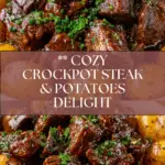 Crockpot Steak Bites and Potatoes Recipe