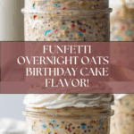 Birthday Cake Overnight Oats Recipe