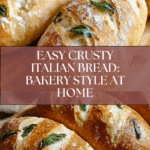 Crusty Italian Bread Recipe