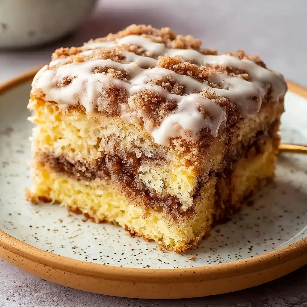 Crockpot Gooey Cinnamon Roll Dump Cake Recipe - Recipe Image