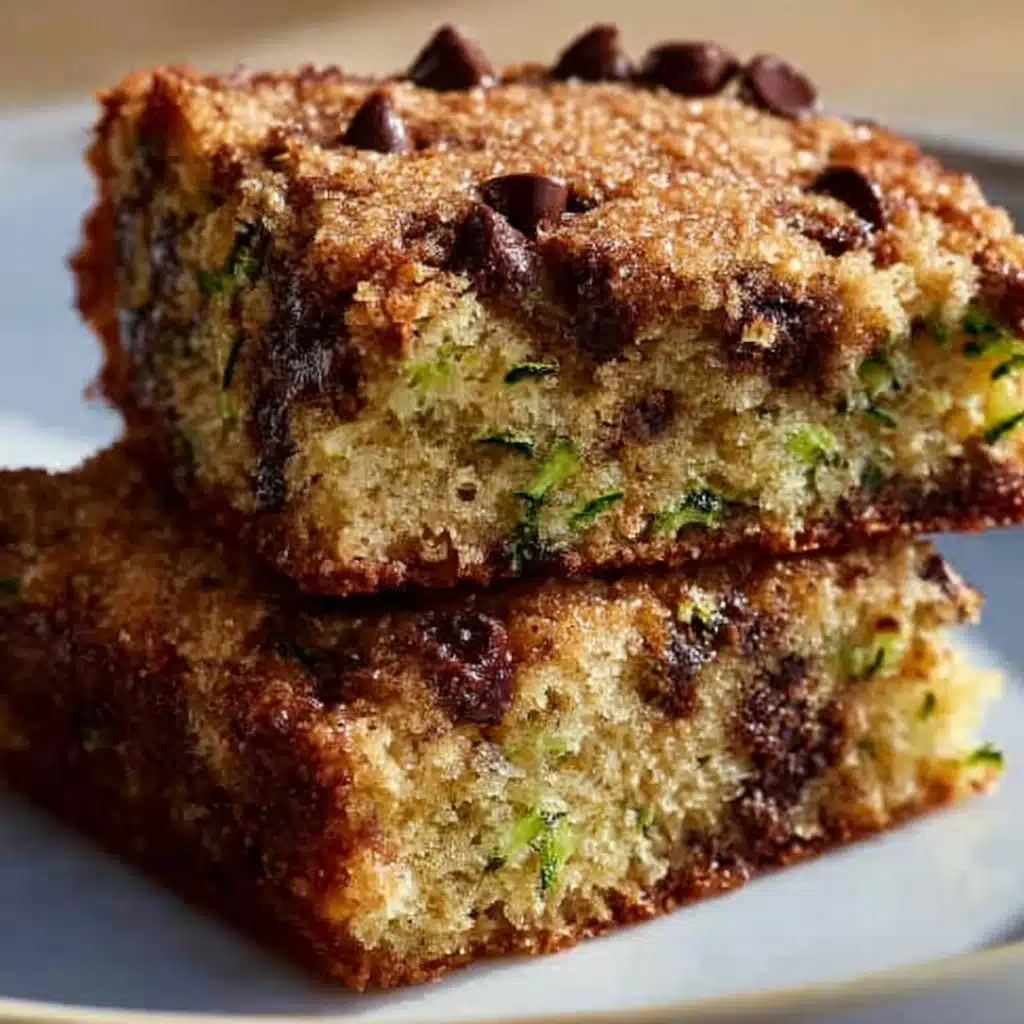 Chocolate Chip Zucchini Cookie Bars Recipe - Recipe Image
