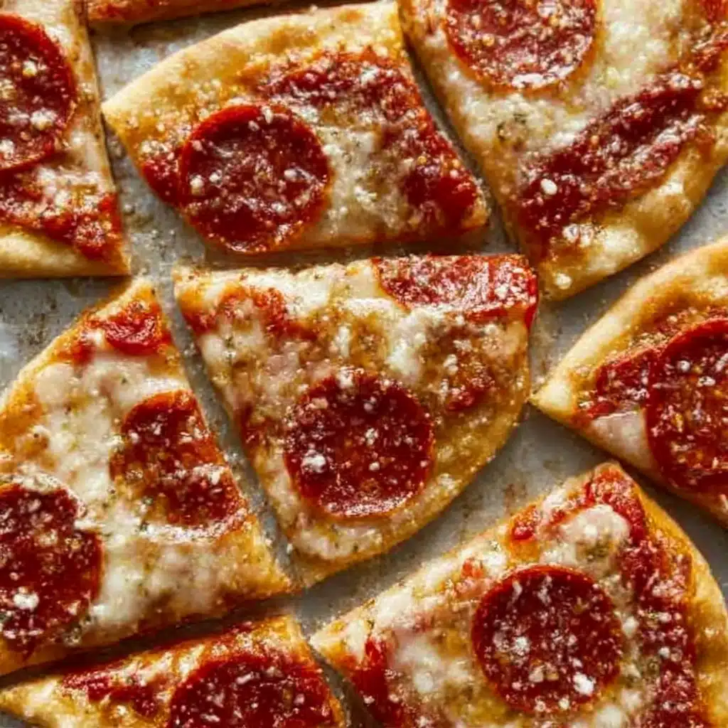 Easy 5 Minute Air Fryer Tortilla Pizza Recipe - Recipe Image