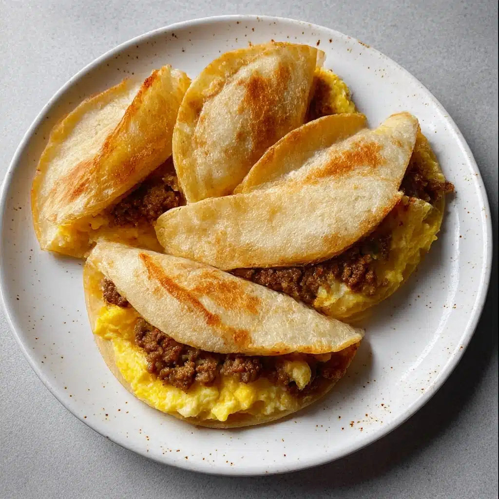 Easy Baked Breakfast Tacos Recipe - Recipe Image