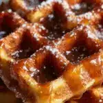 Apple Fritter Waffle Donuts Recipe