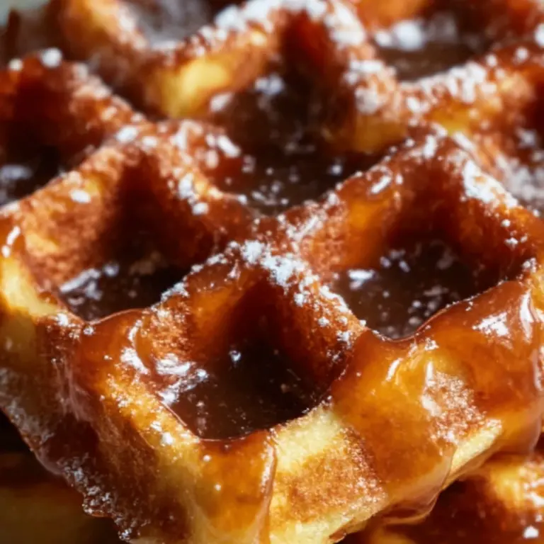 Apple Fritter Waffle Donuts Recipe