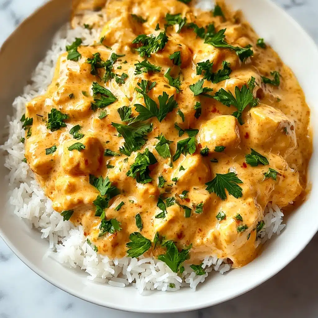 Creamy Smothered Chicken and Rice Recipe - Recipe Image