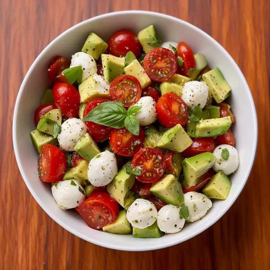 Easy Cucumber Mozzarella Salad Recipe - Recipe Image
