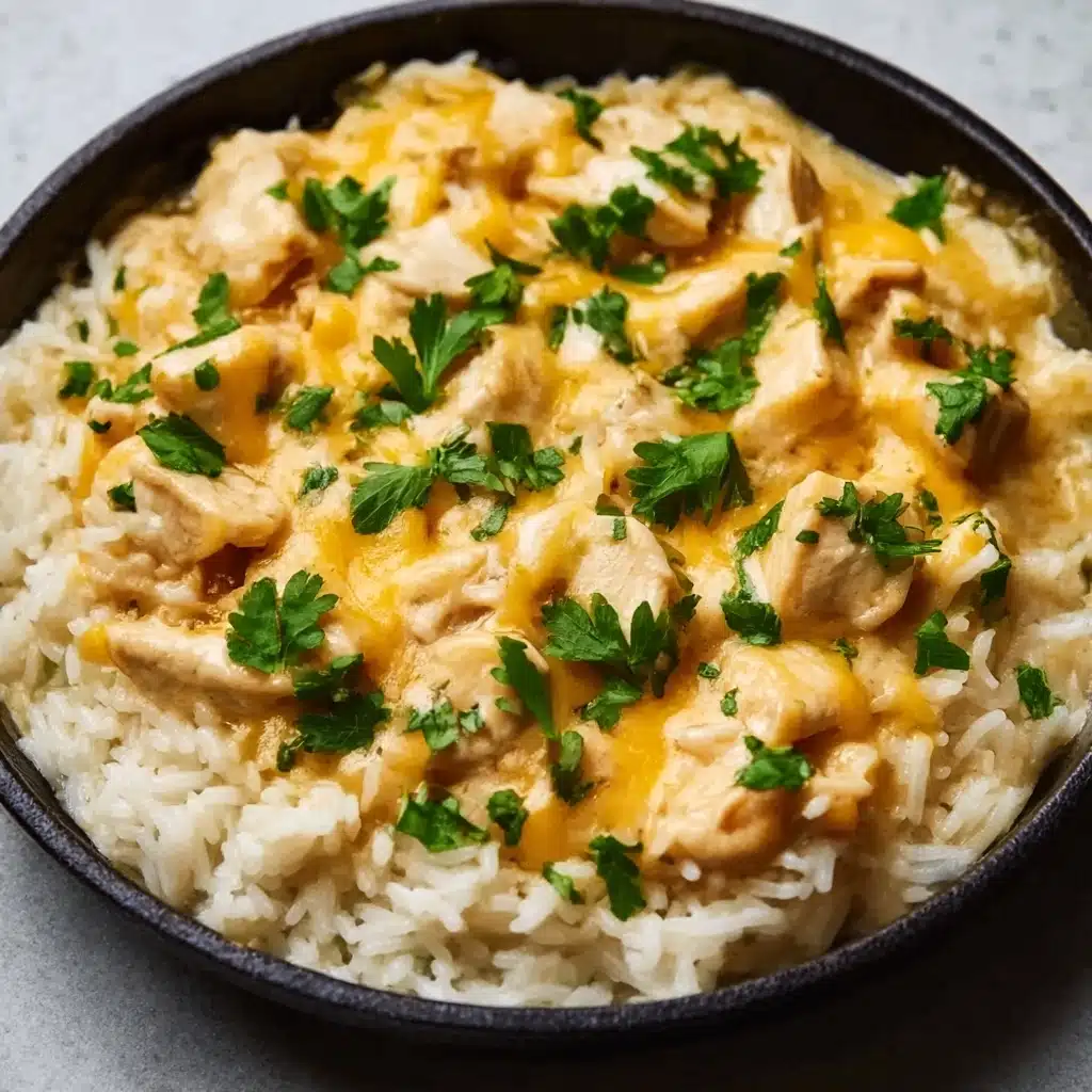 Cheesy Chicken and Rice Recipe - Recipe Image