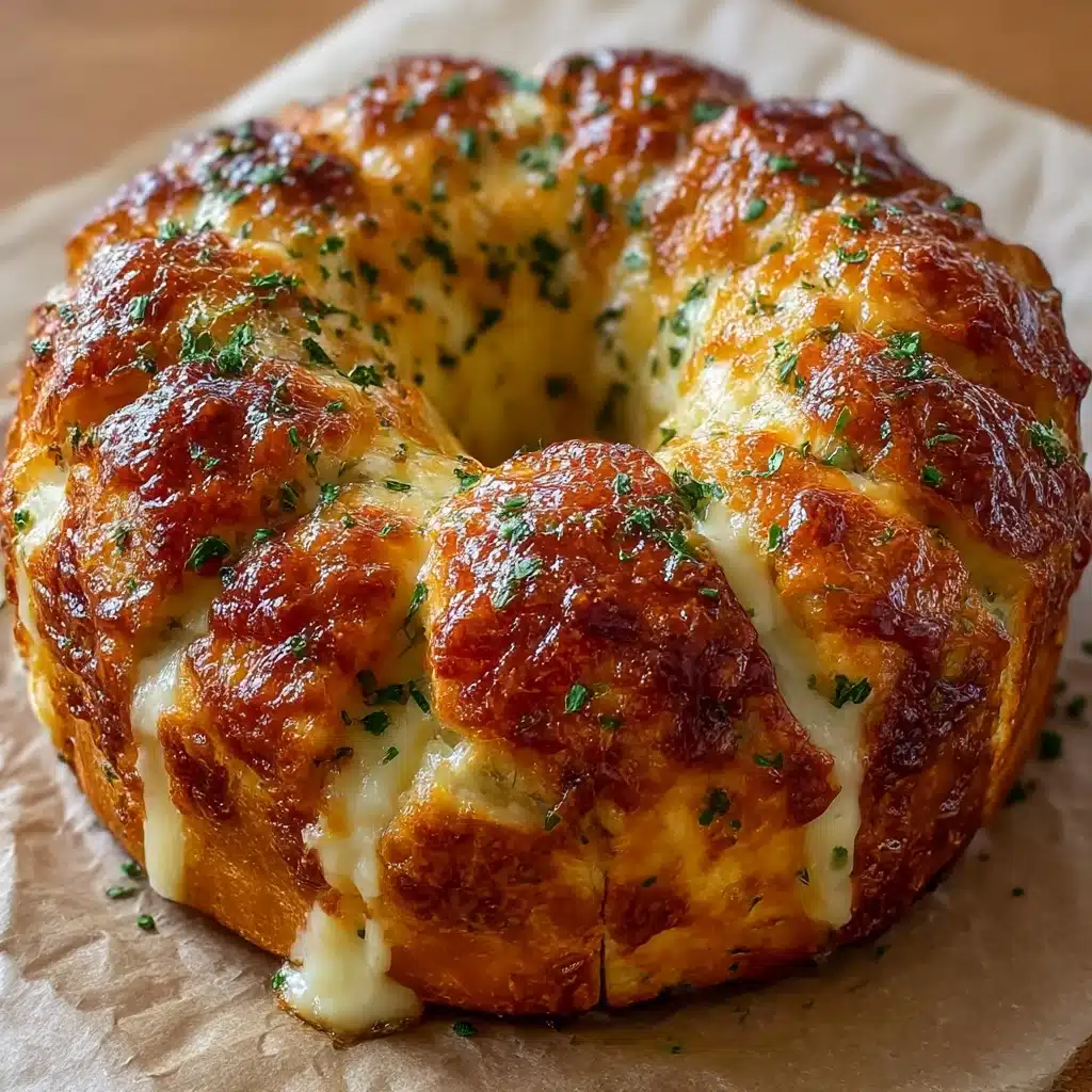 Chicken Alfredo Monkey Bread Recipe - Recipe Image