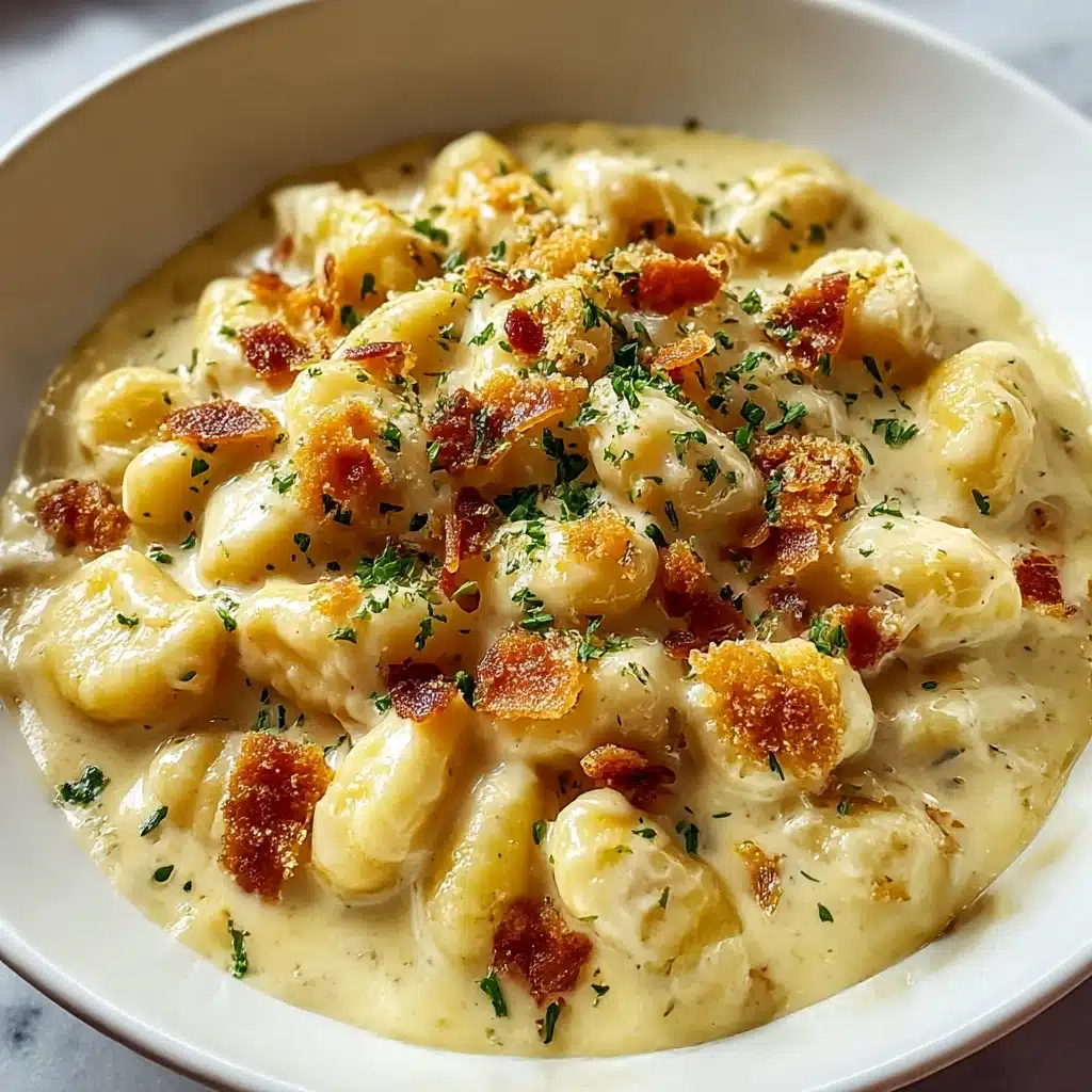 Creamy Crack Chicken Gnocchi Recipe - Recipe Image