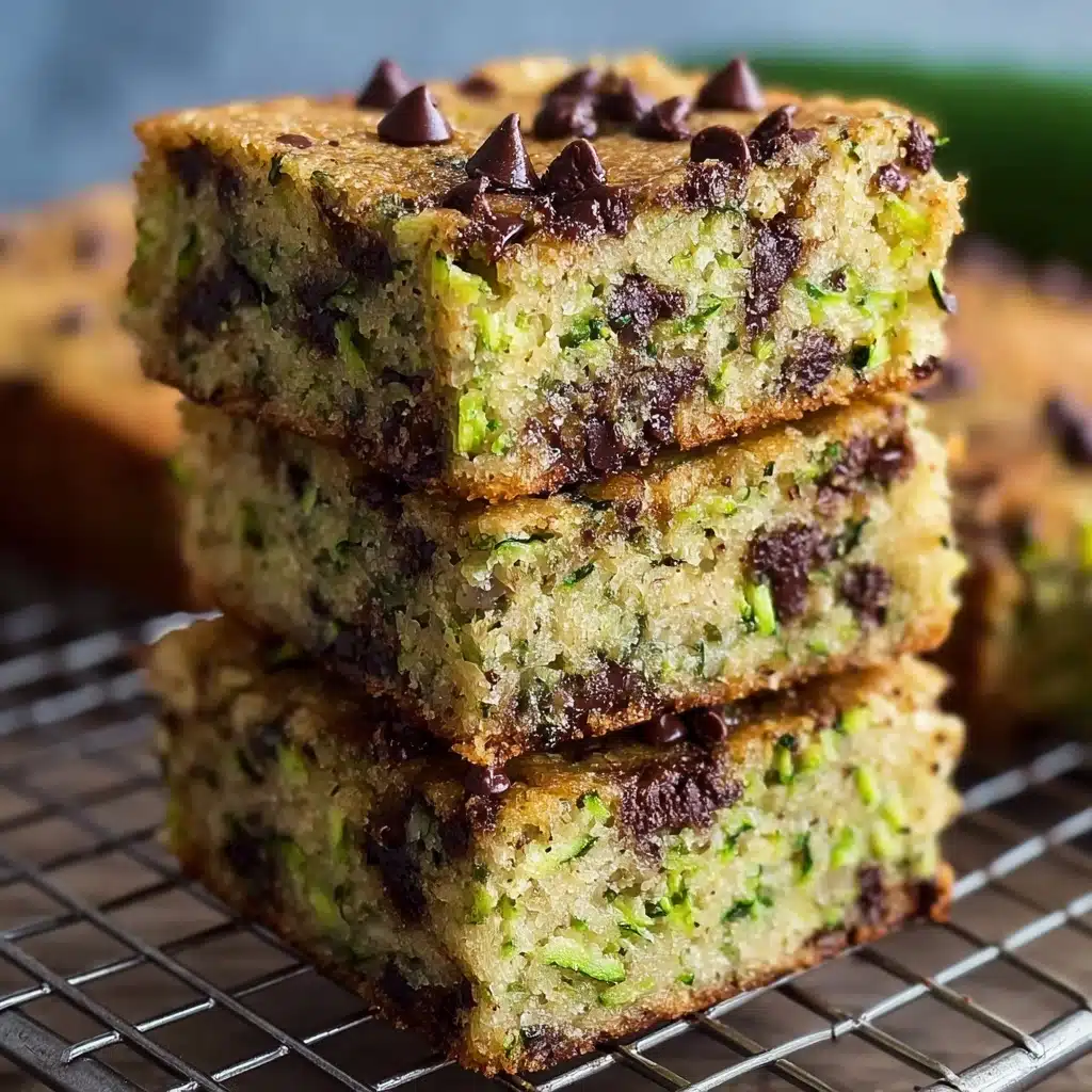 Chocolate Chip Zucchini Bars Recipe - Recipe Image