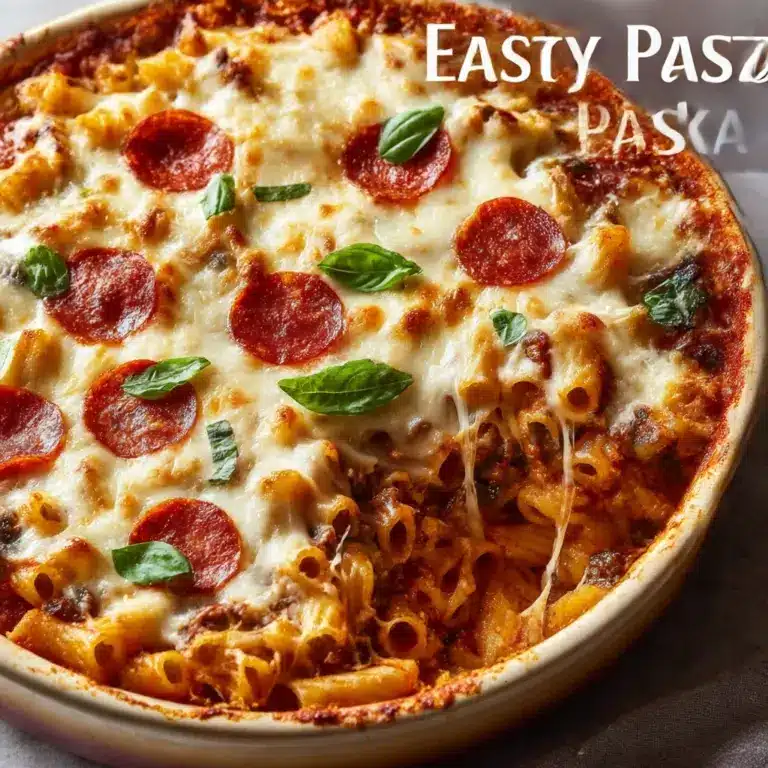 Pizza Pasta Bake Recipe