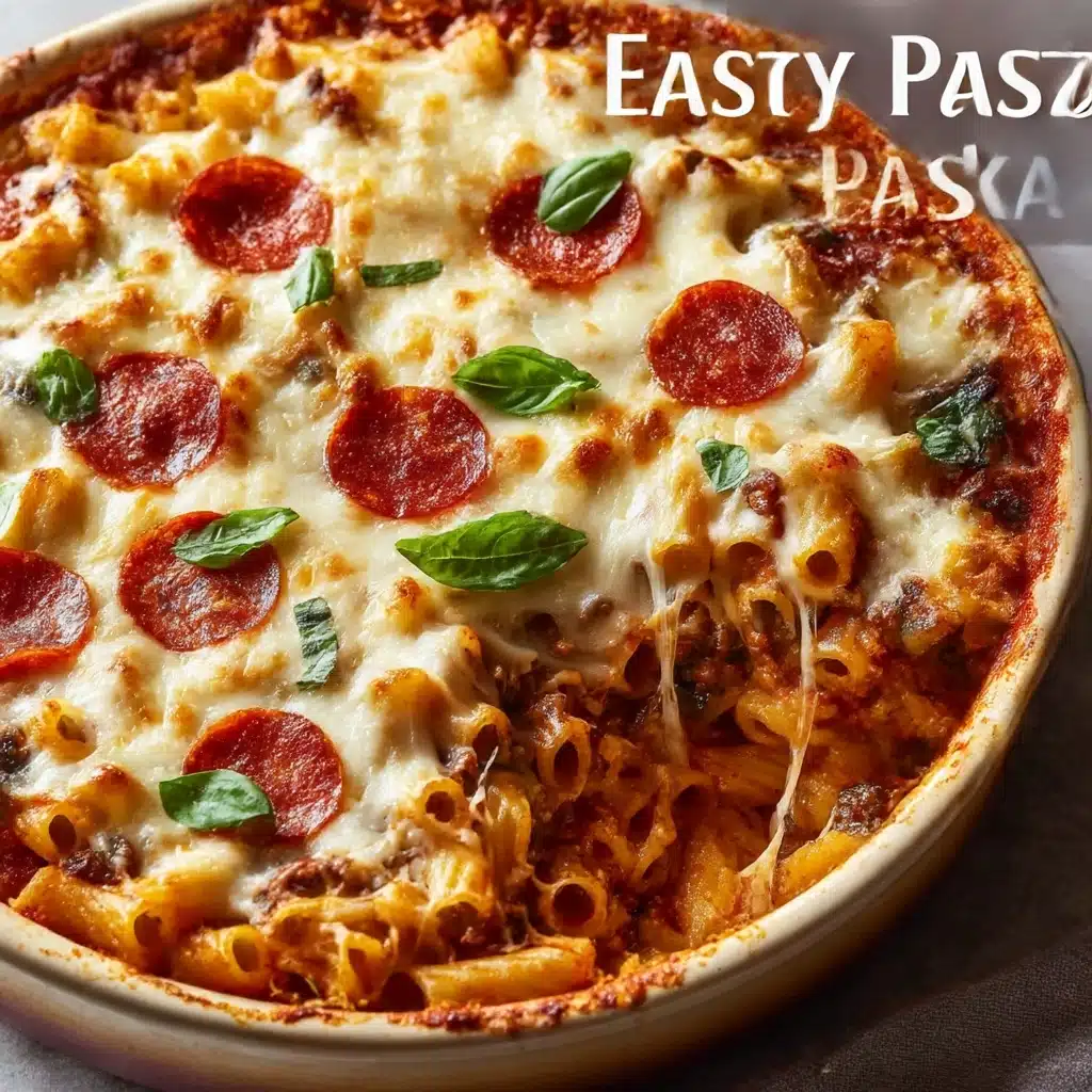 Pizza Pasta Bake Recipe