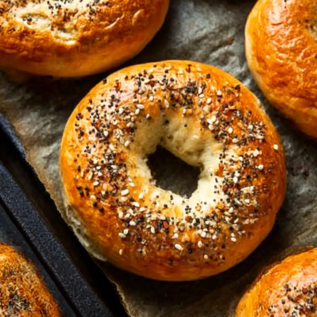 Air Fryer Protein Bagels Recipe