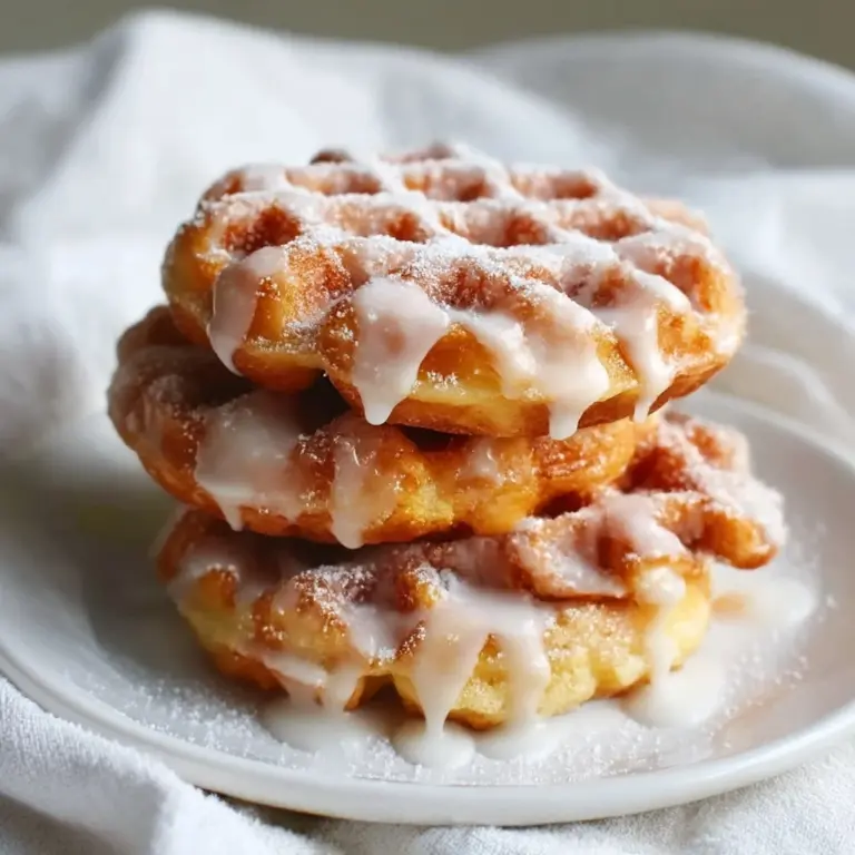Apple Fritter Waffle Donuts Recipe