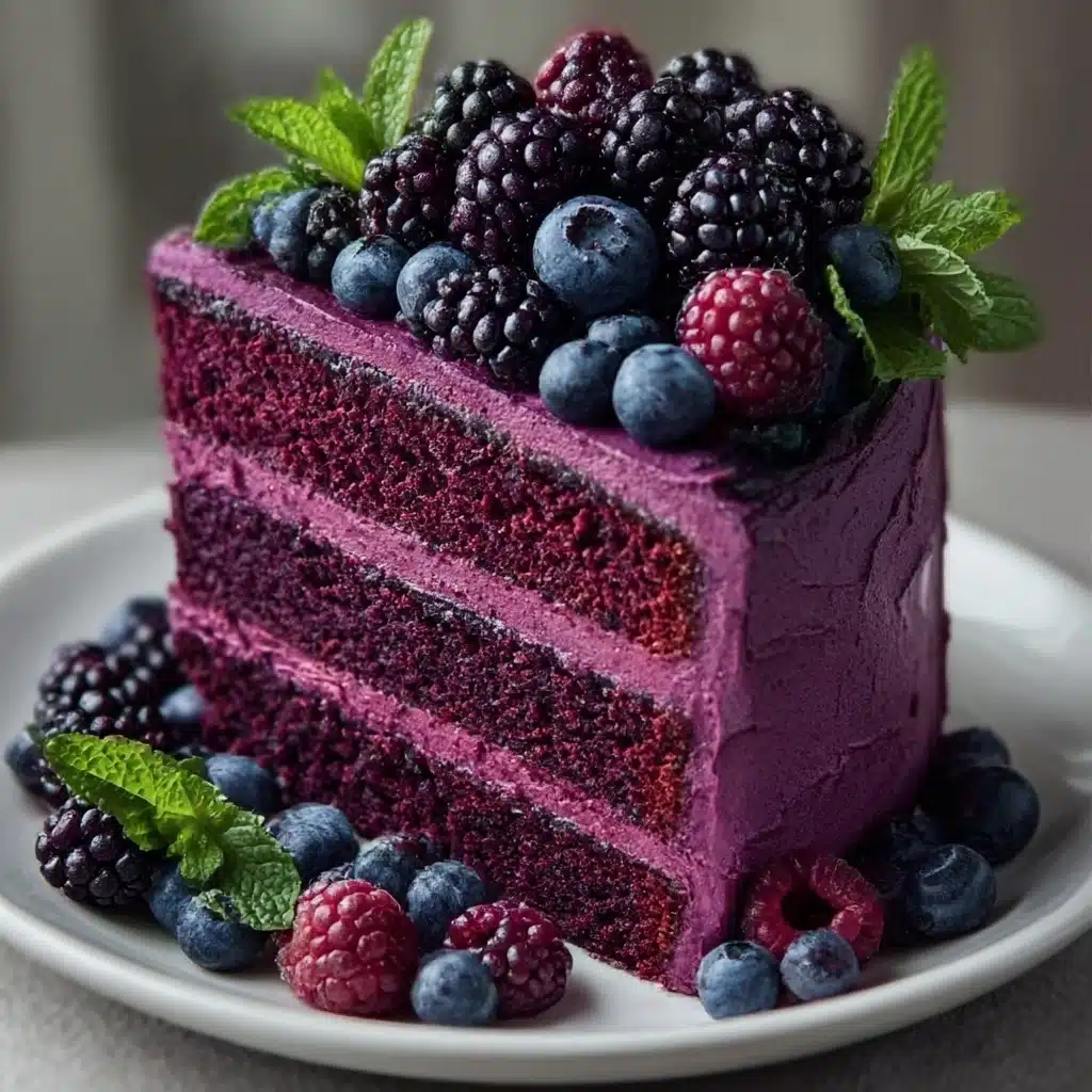 Blackberry Bliss Cake Recipe - Recipe Image