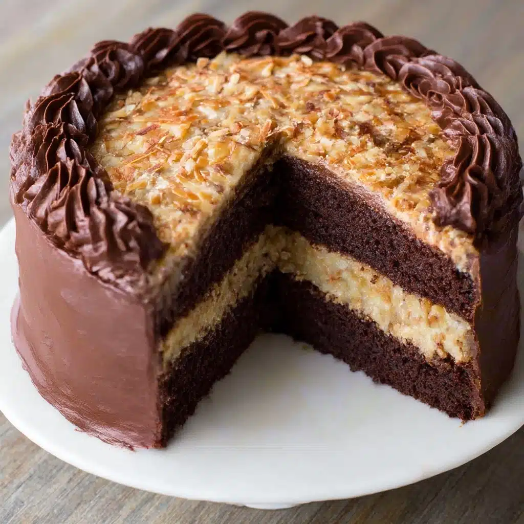 German Chocolate Cake Recipe - Recipe Image