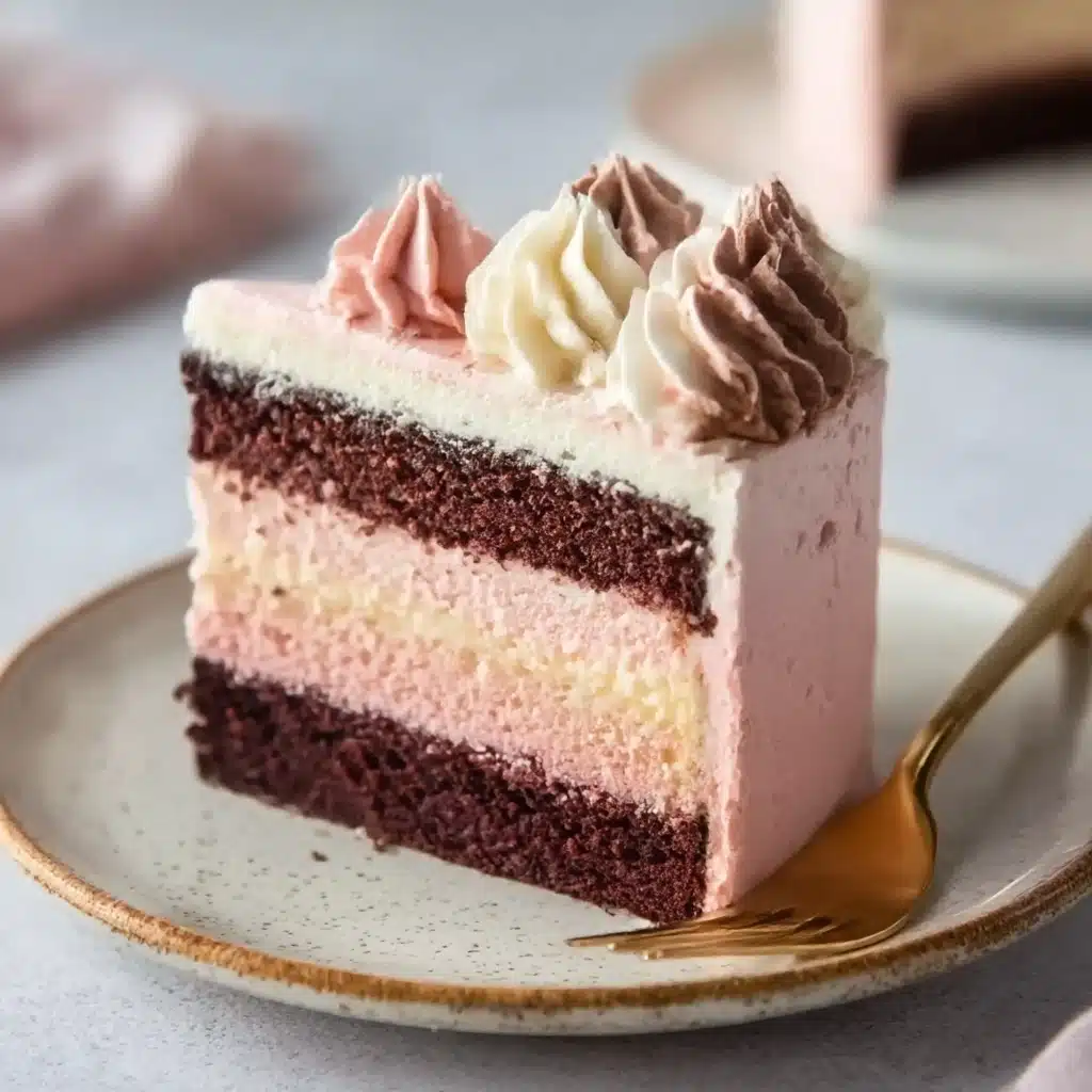 Neapolitan Cake Recipe - Recipe Image