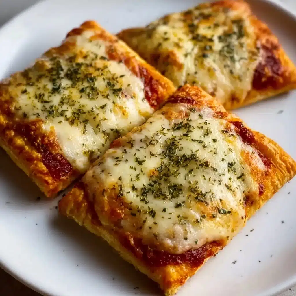 Homemade Easy Cheesy Pizza Pockets Recipe
