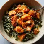 Crispy Buffalo Tofu with Caesar Salad Recipe